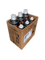 Набор аэрозольной краски Arton 520 мл A911 Чёрный 6 штук