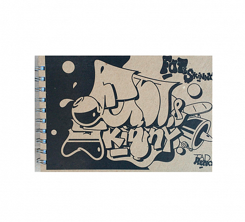 Скетчбук Fat&Skinny Retro A5 на пружине