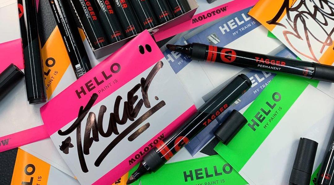 Акция Tagging Season - Маркер Molotow Tagger в подарок