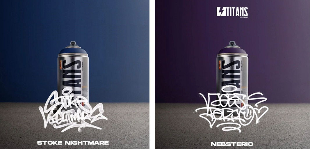 Аэрозольная краска TITANS