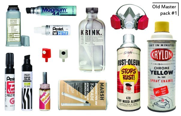 Набор наклеек Old Master #1