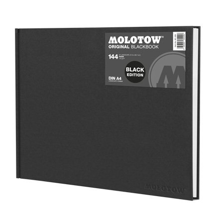 Скетчбук Molotow Blackbook A4 Landscape