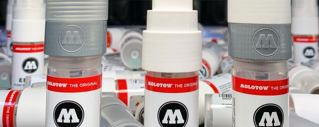 Завоз пустых маркеров Molotow