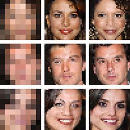 Воссоздание изображения от Google Brain 