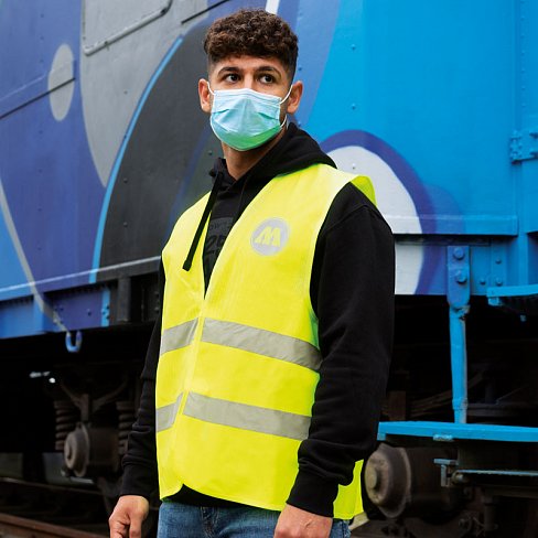 Жилет Molotow желтый