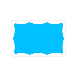 Стикер Wave 8x12см