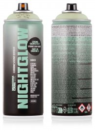 Аэрозольная краска Montana NightGlow светонакопительная 400 мл