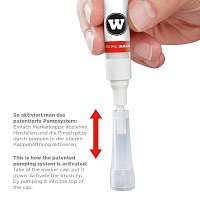 Маркер Molotow 222EM маркер-кисть 1мм под заправку