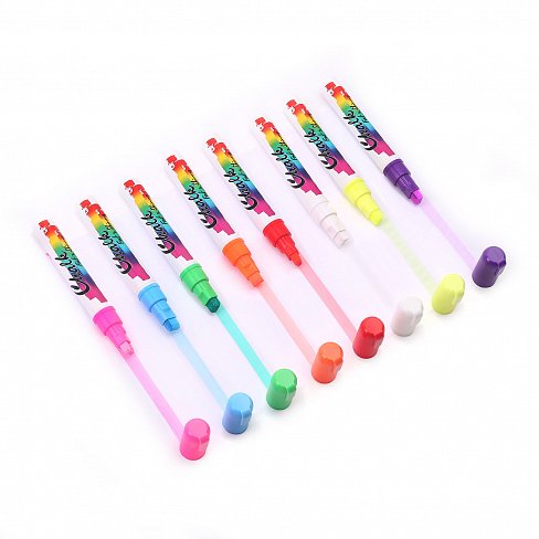 Маркер Fat&Skinny 10мм меловой