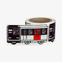 Наклейка FLUX Amsterdam Train