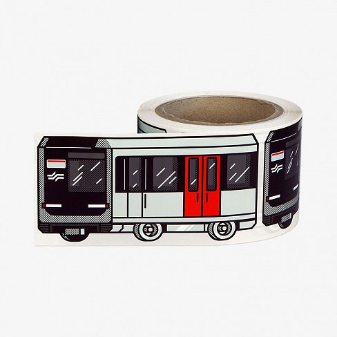 Наклейка FLUX Amsterdam Train