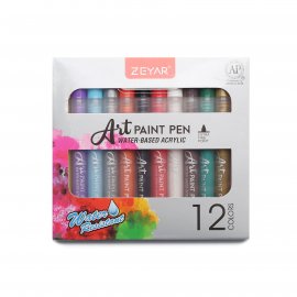 Набор маркеров Zeyar Paint 12 штук 