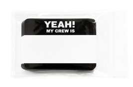 Стикер Yeah! My crew is