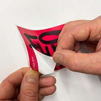 Набор наклеек Flux Eggshell розовый 50шт