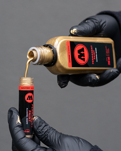 Заправка на основе краски Molotow Permanent Paint 200 мл