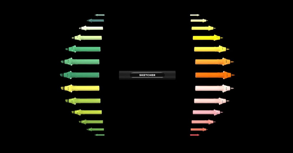 Инновационные маркеры Molotow Sketcher в Graffitimarket