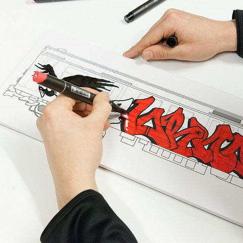 Скетчбук Flux Stockholm Subway