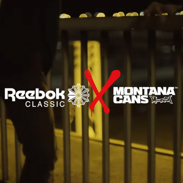 Montana Cans x Reebok | Graffiitmarket.ru