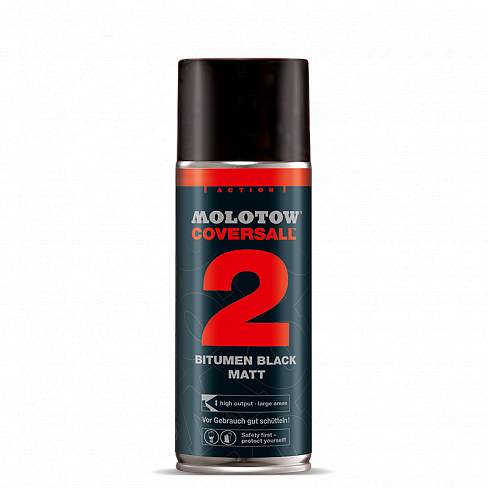 Краска Molotow Coversall 2 Outline Black 400 мл