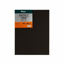 Холст на подрамнике PINAX черный 30x40см