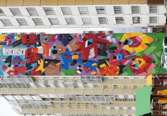 Фасад от райтера "SY"