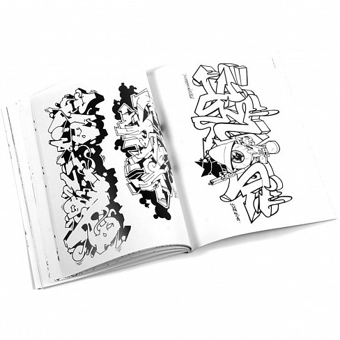 Книга Graffiti Coloring Book