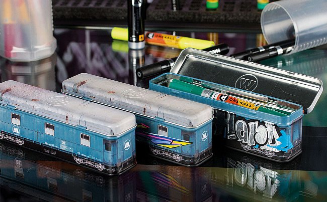 Пенал Molotow Train steel box