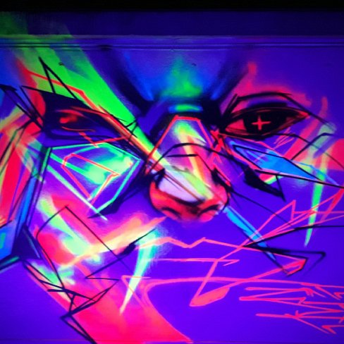 Аэрозольная краска Molotow Premium Neon флуоресцентная 400 мл