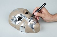 Маркер перманентный Molotow Liquid Chrome зеркальный эффект 1 мм