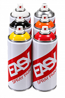 Аэрозольная краска EASY 520 мл набор 6 штук Осенний
