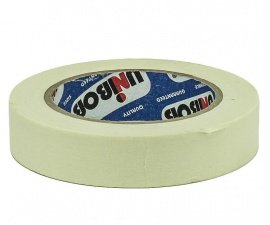 Лента малярная Unibob 25мм x 50м