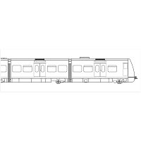 Скетчбук Flux Copenhagen S-train