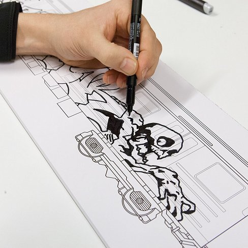 Скетчбук Flux Stockholm Subway