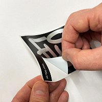 Набор наклеек Flux Eggshell черный 50 штук