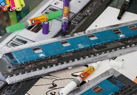 Molotow 3D Train и другие новинки