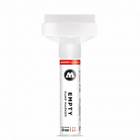 Маркер пустой Molotow 711EM 60 мм под заправку