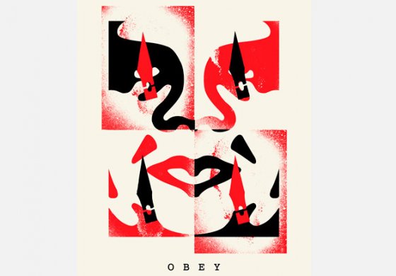 Выставка Шепарда Фейри - OBEY в Москве