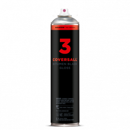 Аэрозольная краска Molotow Coversall 3 Black Top 600мл