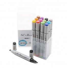 Набор маркеров Fat&Skinny Brush Main I 12 штук