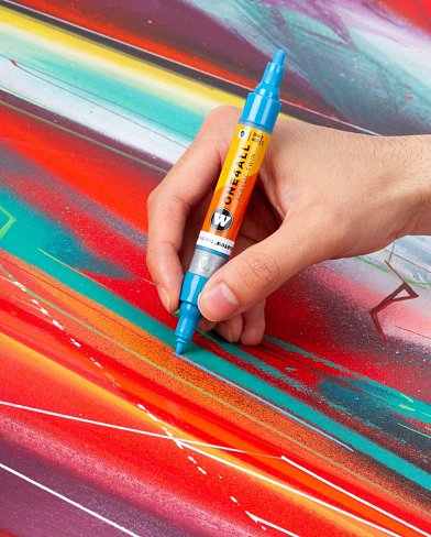 Маркер акриловый Molotow ONE4ALL 227HS GLOSSY 4 мм глянцевый