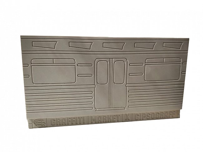Гипсовый фасад метро Gipsograff