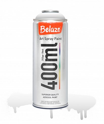Аэрозольная краска Belazo Art Spray Transparent полупрозрачная 400мл
