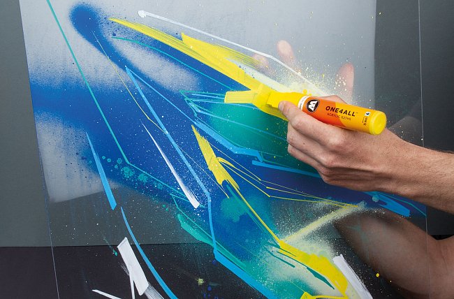 Маркер акриловый Molotow 627HS One4All 15 мм