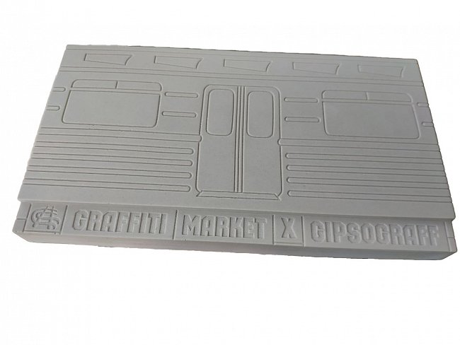 Гипсовый фасад метро Gipsograff