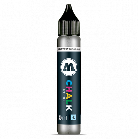 Заправка на меловой основе Molotow CHALK Refill Metallic 30мл