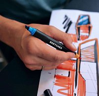 Набор двусторонних маркеров Molotow Sketcher Main Kit II 12 штук