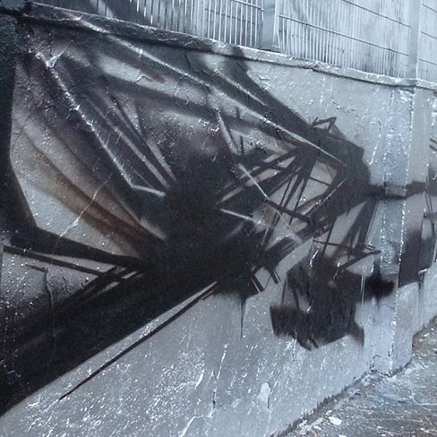 Аэрозольная краска Molotow Coversall 3 Black Top 600мл