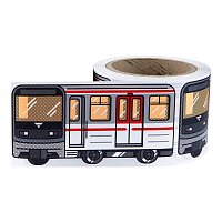 Наклейка FLUX Prague Metro 7x14см