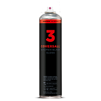 Аэрозольная краска Molotow Coversall 3 Black Top 600мл