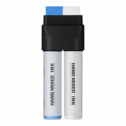 Маркер двойной HandMixed 2 INK заправленный с краской Andes